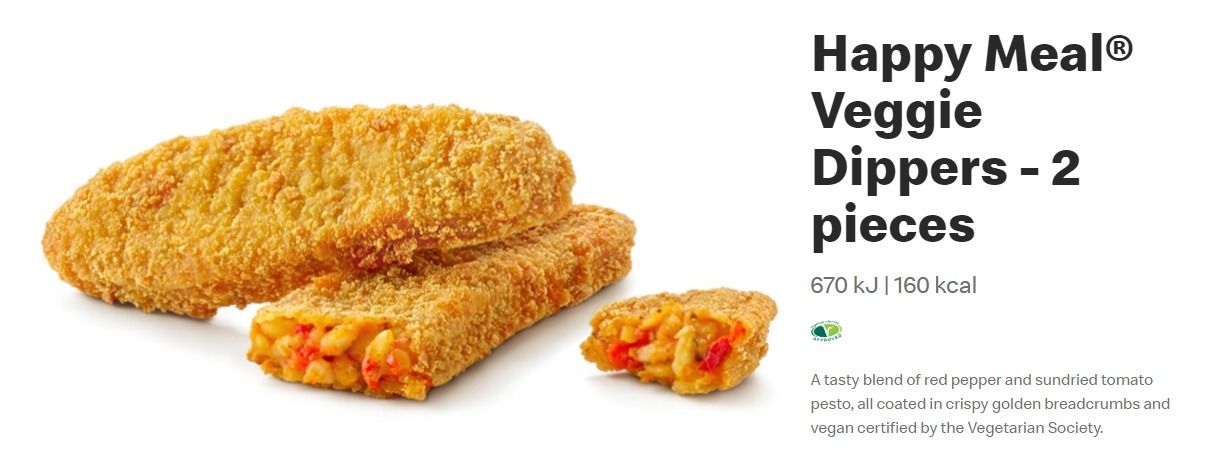 マクドナルド　ヴィーガン　ハッピーセット