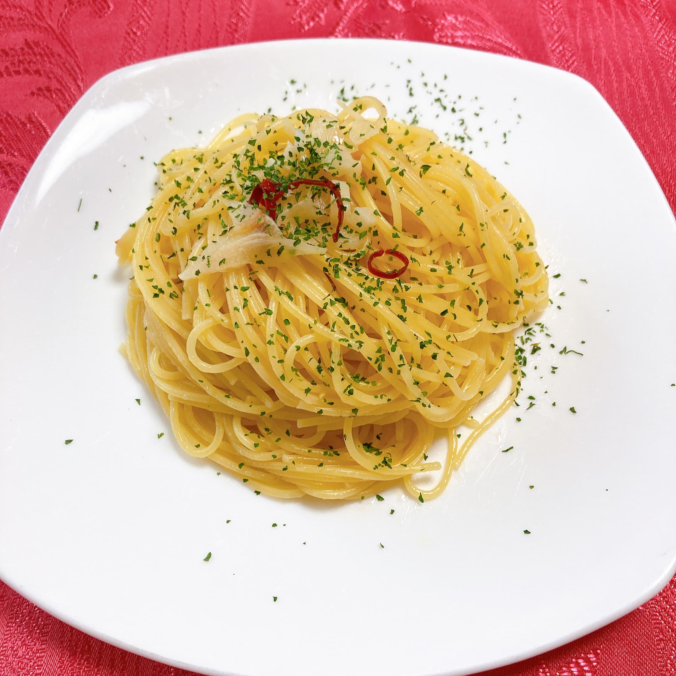 COCOCORO『ペペロンチーノ』を作ってみた 写真
