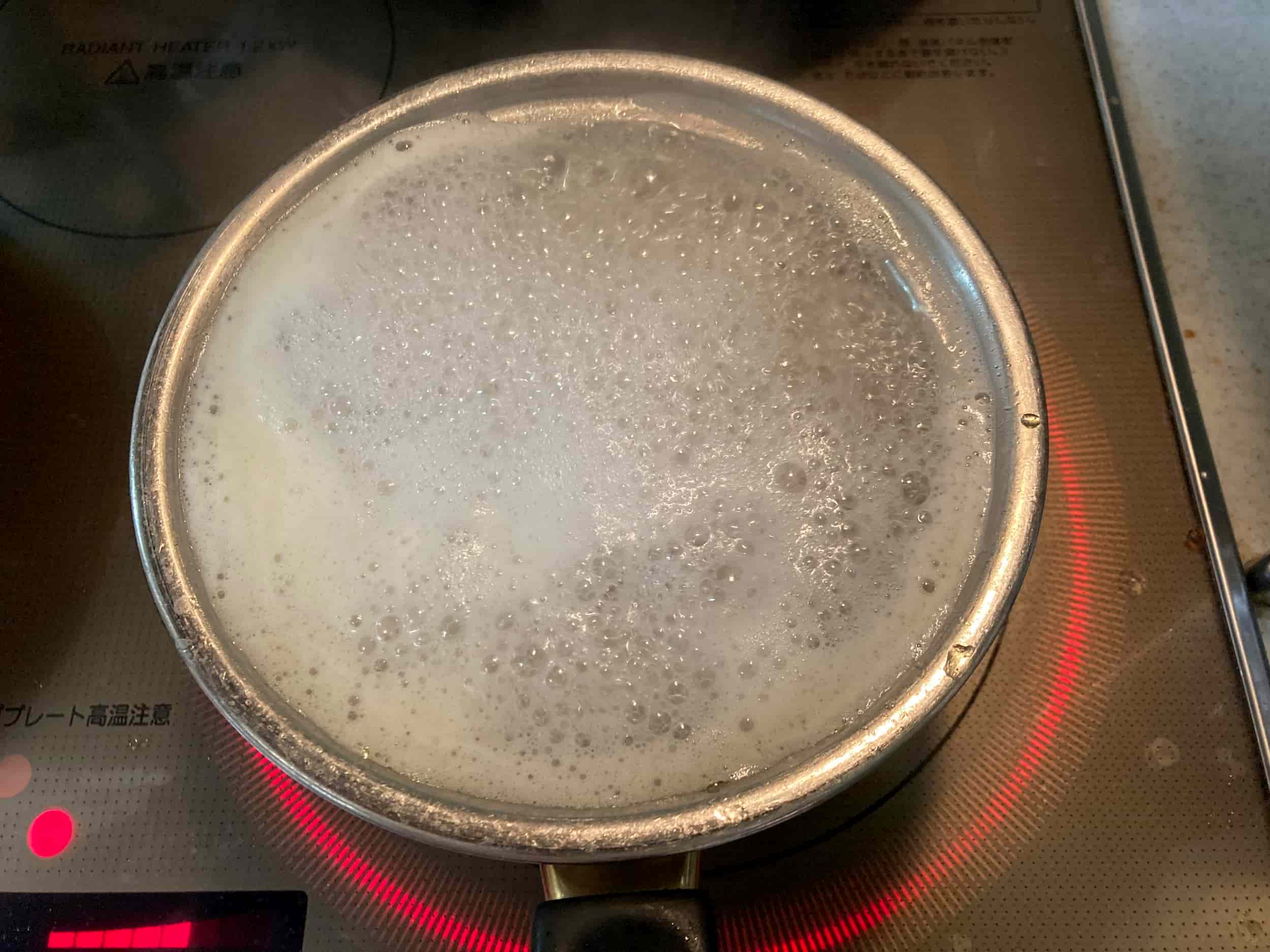 BASE PASTA(ベースパスタ) 調理 茹でる 泡